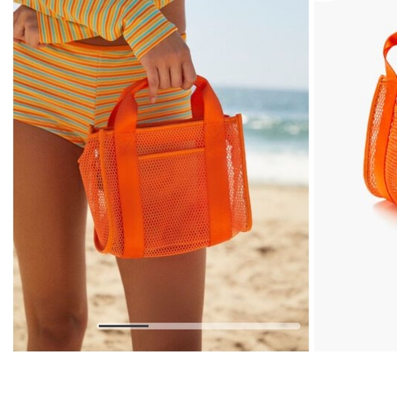 NWT Forever 21 Sheer netted crossbody - Picture 8 of 8